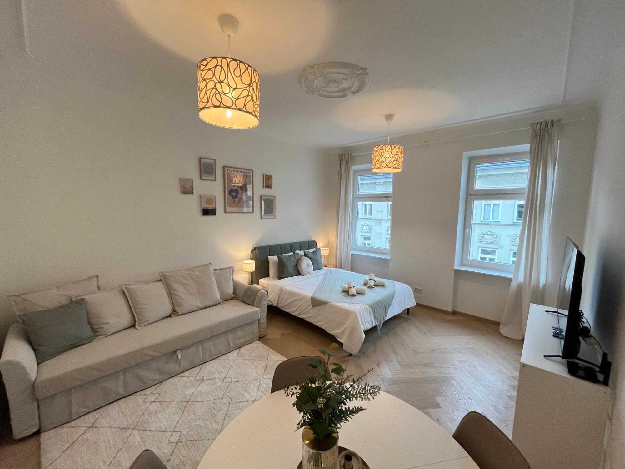 וינה Luxurious One Room Apartment Near Schoenbrunn Palace מראה חיצוני תמונה