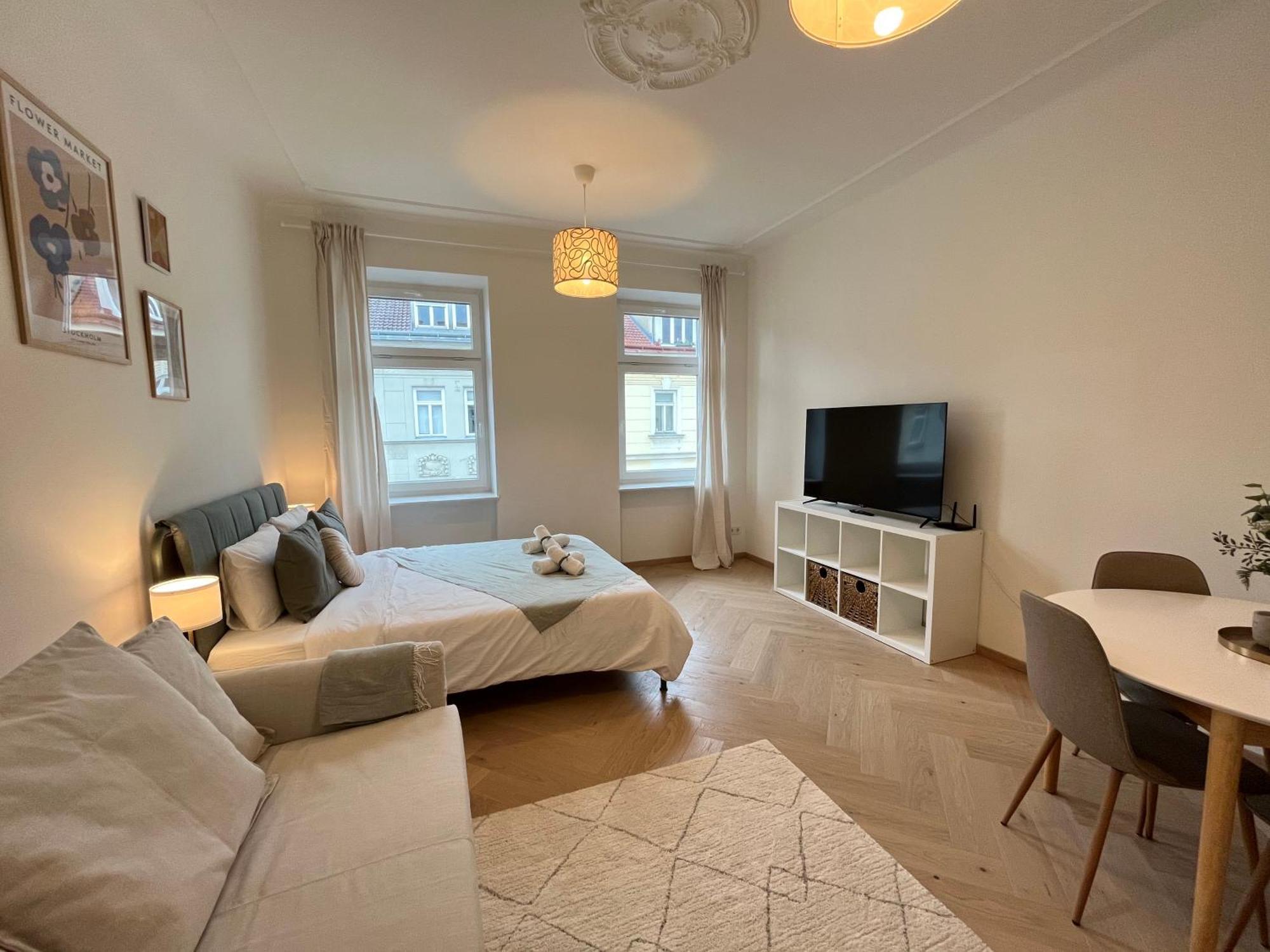 וינה Luxurious One Room Apartment Near Schoenbrunn Palace מראה חיצוני תמונה